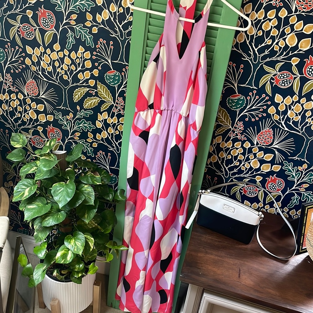 Annie Griffin Mod STUNNING Silk 🤩 Gown  Deadstock Dress!!!